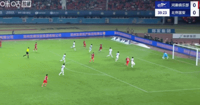 英雄联盟竞猜-半场：河南1-0国安，钟义浩百场破门，曹永竞射中横梁